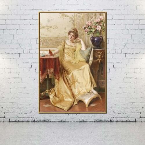 Artcozy Oil Canvas Painting meditation For Home Decoration Wall Art