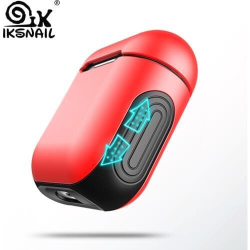 IKSNAIL Earphone Case For Apple AirPod1 Cover For True Wireless Bluetooth Headphone Air Pods Pouch Protective AirPod Accessories