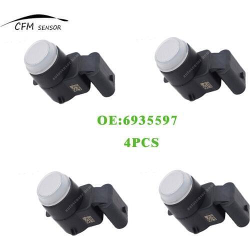 4pcs PDC Parking Sensor 6935597 For BMW 1 3 X Z Series E81 E82 E87 E89 E90 E91