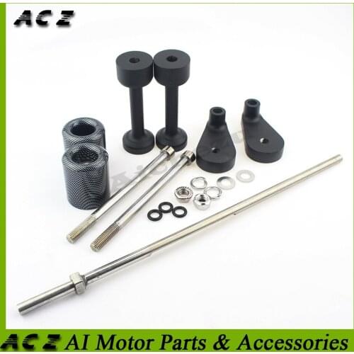 ACZ Motorcycle Parts Frame Slider Crash Protector Anti Crash Pad Protection For Kawasaki Ninja250 Ninja250R EX250 2008-2013