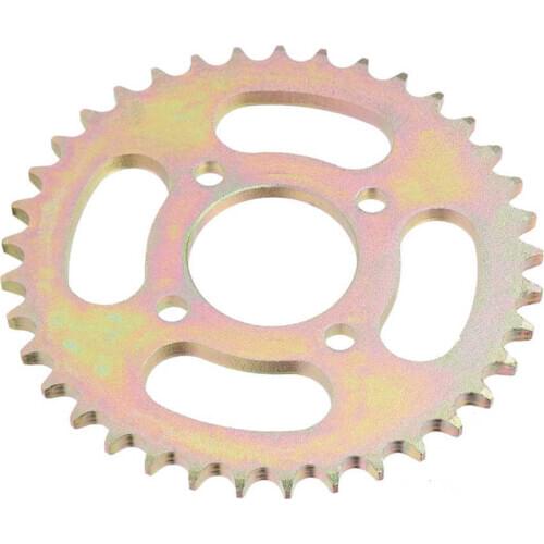 Electric Tricycle Dirt Bike Kart Chain Wheel 428 Model 37 Teeth 4 Hole Chain Wheel Steel Crankset Replacement