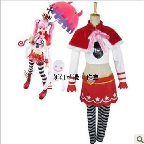 Free shipping ONE PIECE Perona anime Cosplay Costume Custom Any Size gift socks