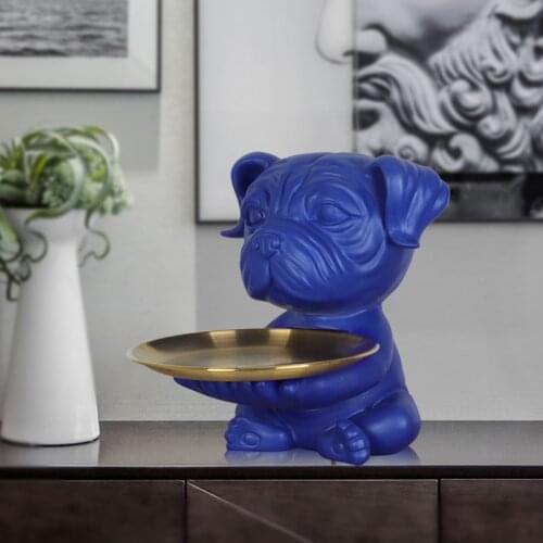 Nordic Creative Porch Key Storage Ornaments TV Cabinet Porch Home Living Room Desktop Home Decoration Storage Fruit Tray