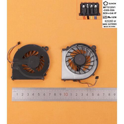 New Laptop Cooling Fan for HP G4 G6 G7 CQ42 G42 CQ62 G62 CQ56 (For CPU fan,4pin,Original) PN:MF75120V1-C050-S9A