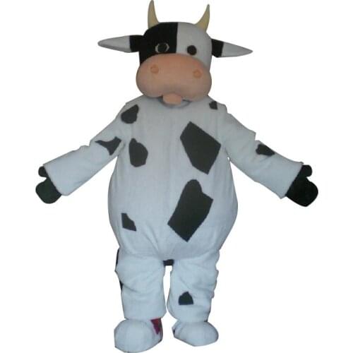 Ohlees dairy cattle mascot costumes adult size Halloween party fancy dress for sale custom made