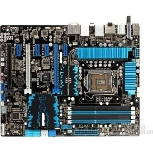 Original motherboard ASUS P8Z77-V DELUXE DDR3 LGA 1155 USB2.0 USB3.0 32GB Z77 Desktop Motherboard