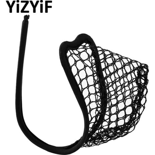 Mens C-String Fishnet Underwear Sissy Panties Mini Lingerie See Through Sheer Mesh Male Bulge Pouch C-String Briefs Underwear
