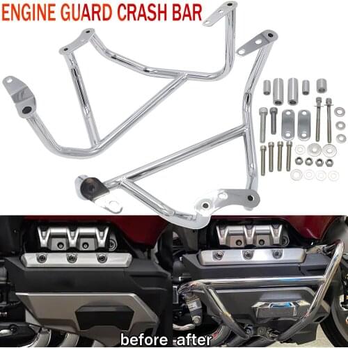 Motorcycle FOR HONDA Gold Wing 1800 GL1800 F6C Goldwing 2018 2019 2020 2021 New Engine Guard Crash Bar Bars Bumper Protector