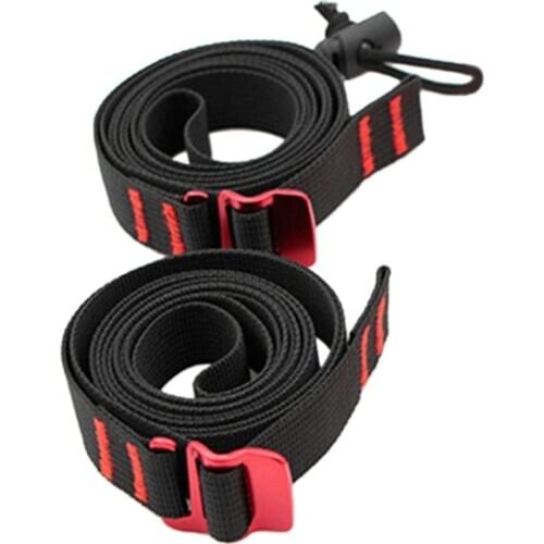 Clips Straps Outdoor Backpack Camping Mattress Sleeping Bag Tent Yoga Mats Strap Adjustable Tied Band Slider Buckle