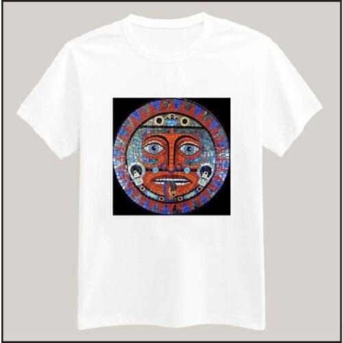 Women Tshirt Aztec Pattern Print Casual Cotton Funny Shirt White Top Tee Hipster Plus Size Camiseta HH305-339