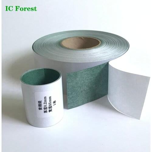 1M 65mm /80mm/90mm/100mm18650 Li-ion Battery Insulation Gasket Barley Paper Pack Cell Insulating Glue Electrode Insulated Pads