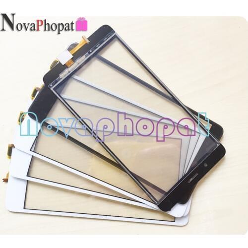 Novaphopat Front Panel For Huawei Honor 6X / GR5 2017 / Mate 9 lite Touch Screen Sensor Digitizer Glass Cover ; 10pcs/lot