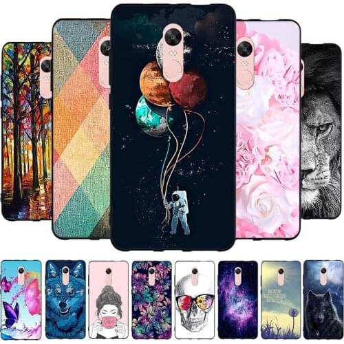 5.5'' For Xiaomi Redmi Note 4X Global Version Soft Silicone Case Cover Painting TPU Phone For Xiaomi Redmi Note 4 Cases Funda