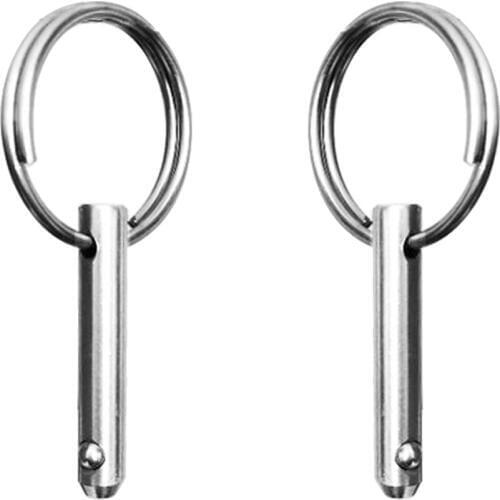 8pcs Marine Stainless-Steel Bimini Top Quick Release Ball Pin 1/4" Diameter