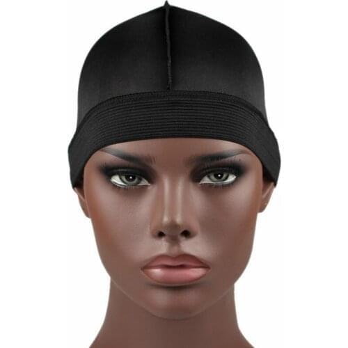 Unisex Satin Bonnet For Women Men Silky Head Wrap Bonnet Sleep Nightcap Satin Cheveux Nuit Hair-Waving Cap Girl Hair Accessories