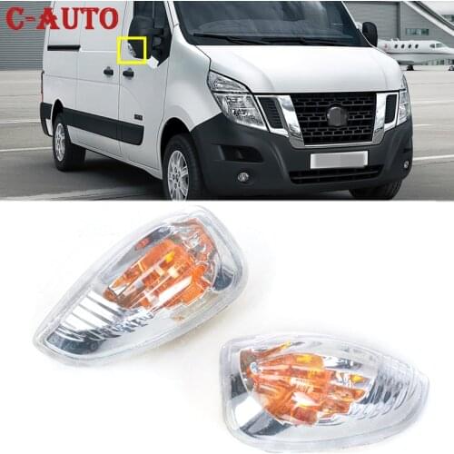 Car Side Wing Mirror Lights Turn Signal Lamp For Renault For Master For Vauxhall For Opel Movano For Nissan NV400 2010-2018