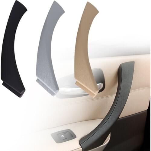 Left/Right Side Car Interior Inner Door Panel Handle Pull Outer Trim Cover for BMW 3-Series E90 E91 Auto Styling Accessories
