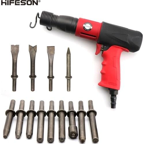 Multi-function Alloy Spring Air Shovel Multi-specification Shovel Blade Semi-hollow/Solid Rivet Set Chiseling Hammering Punching