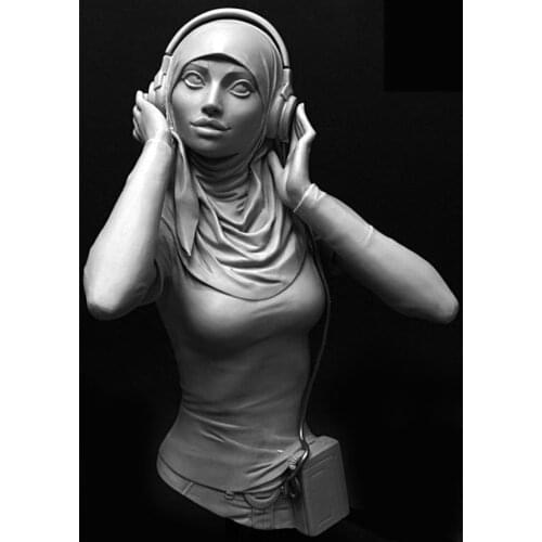 108mm Resin Model Bust GK，Unassembled and unpainted kit