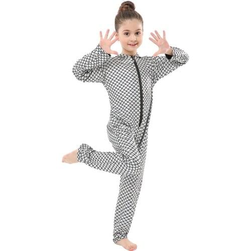 Fashion Mermaid Anime Cartoon Cosplay Jumpsuits cosplay anime costume Children Onesies Kids Jumpsuits Cosplay 4-12T