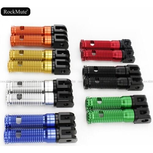 Motorcycle Anti-slide Antiskid Rider Front Foot Peg Rest Footrest Adaptor For YAMAHA YZF R3 2015-2016 Black Gold Red Blue YZF-R3
