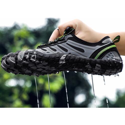 Unisex Beach Shoes Plus Size Sneakers Five Finger Water Shoes Quick Dry Swimming Diving Non-slip Aqua Shoes Men Zapatos Mujer