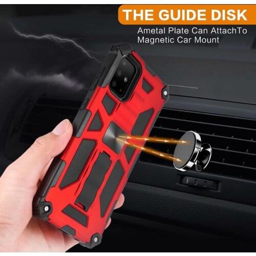 Shockproof armor Cover For Samsung Galaxy A32 A52 A72 Case Anti-fall Rugged Stand shield shell For GALAXY A12 Holder Phone Cases