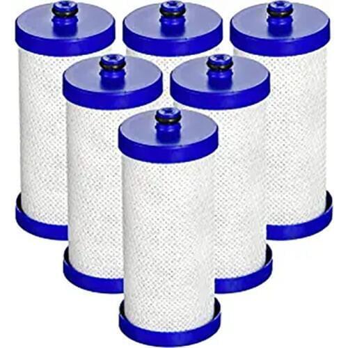 Replacement Refrigerator Water Filter, Compatible with WF1CB, WFCB, RG100, NGRG2000, WF284, 9910, 469906, 469910 (Pack of 6)