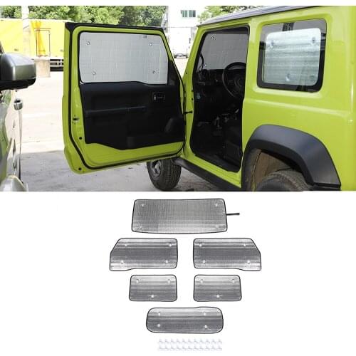 Car Window Sun Visor Sunshade Cover for Suzuki Jimny 2019 2020 2021 JB43 JB64 JB74 Car Interior Accessory Aluminum Foil Folding