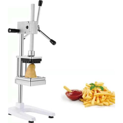 Standing Home French Fries Potato Chips Strip Slicer Cutter Chopper Chips Machine Making Tool Potato Cut Fries 3 Sizes Blades