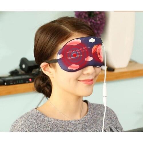 USB charging heating wormwood hot steam sleep aid eyemask downplaying dark circles alleviating eye fatigue health care