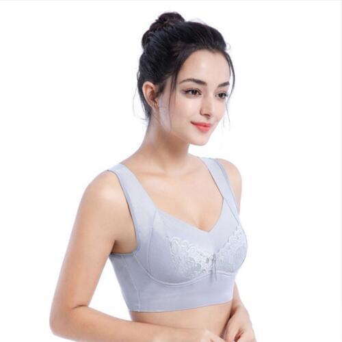 No Rims High-end thin Sexy Lingeries Underwears Women bras plus size 6XL Big Size Bra womens Vest Flower lace silk brassiere