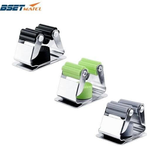 Stainless Steel Fishing Rod Clips Club Positioning Clamps Holder Accessories Fixing Rack Wall Mount Rod Collection Rack Storage