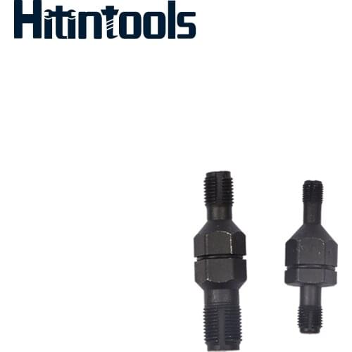 2Pc Spark Plug Thread Chasers 10 x 12mm / 14 x 18mm Re-Thread Cleaning Tool