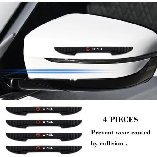 4Pcs Car Door Anti-Collision Bumper Strip Door Side Edge Protective Sticker for Opel Astra H G J Insignia Mokka Auto Accessories