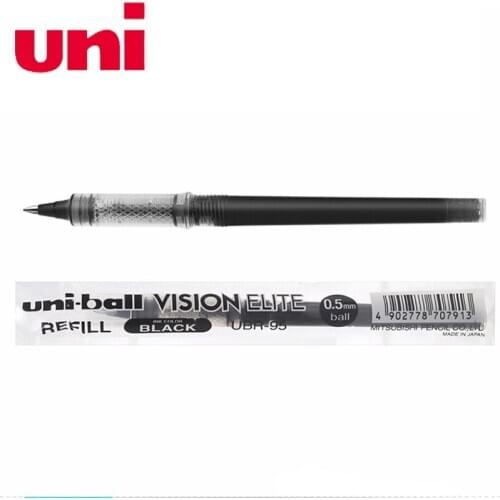 5 pcs UNI UBR-95 Neutral Refill 0.5mm UB-205 Signature Refill Ultra Low Friction Smooth Comfortable Handle Comfort
