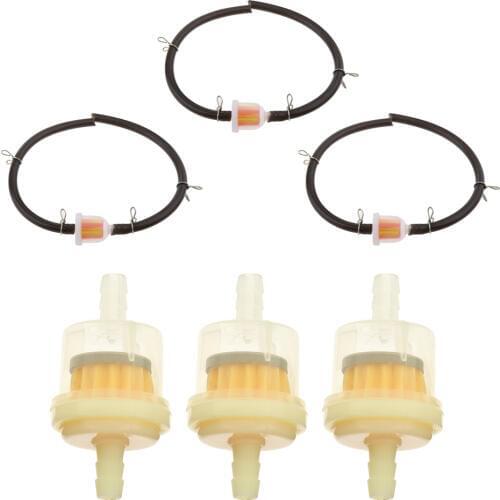 6X 47 49cc Mini Gas Hose Line Fuel Filter Kit for Dirt Pocket Bike ATV QUAD