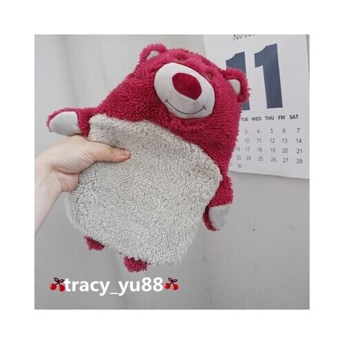 Disney Toy Story Lotso Bear Anime Plush Stuff Accessories plush doll Fluffy Cartoon Warm Bottle Toys Hot Water Bag Girls NEW