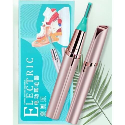 Electric one machine for multi-purpose travel cleaning and trimming small portable ear hair device J05