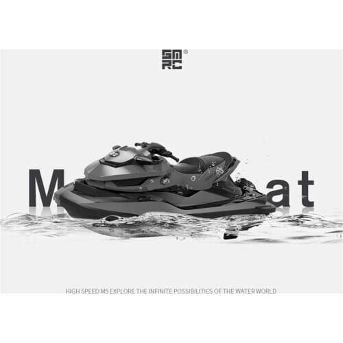 HobbyLane M5 2.4G Mini Remote Control RC Boat Motorboat Childrens Toys Model for Water Skiing in Summer