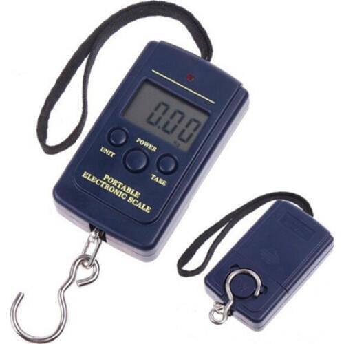 10g 40kg Pocket Fishing Scale Travel luggage Scale Digital Weight precision Hand Held Portable Hanging Scales electronic