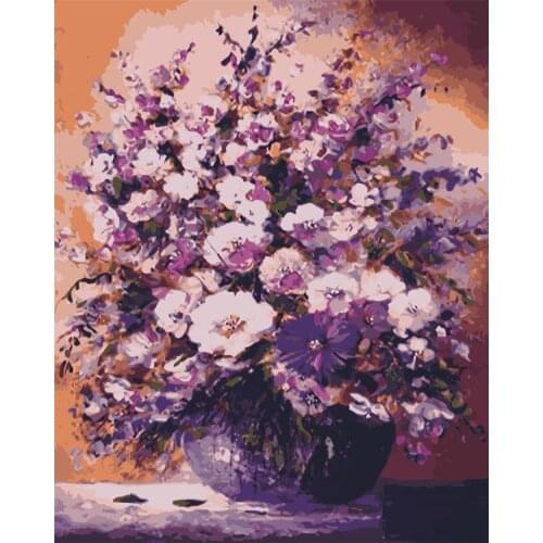 Sonata Hello Painting By Numbers Kits Picture Diy Frame Home Decoration Coloring By Numbers Flower Girl Handpainted