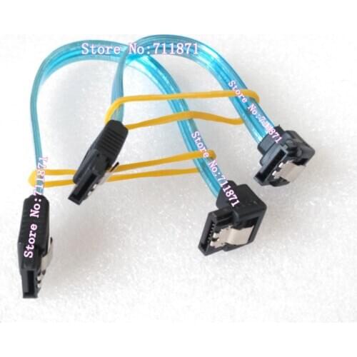 Short 6Gbps Right Angle Bend SATA Cable Line DVD-ROM HDD SSD 3.0 SATA Line Cable short 90 Degree Male SATA Wire Cord SATA 3.0