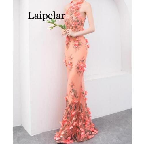 Laipelar Women Summer Dress Bohemian Solid Ankle-length O-neck High Quality dress
