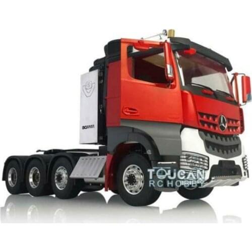 LESU 1/14 RC Tractor Truck Metal Chassis Rack Model Hercul Painted Bz Cabin THZH0849-SMT4