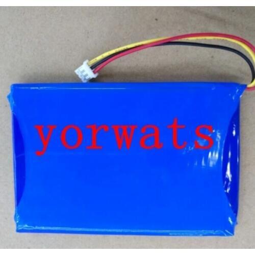 New Hot A Rechargeable Li-ion Cell 3.7V polymer lithium battery 706698 3 wire plug 2 portable mobile DVD EVD
