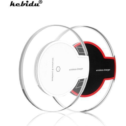 Kebidu Original Qi Wireless Charger Charging Pad For SAMSUNG S8 S6 S6 Edge+ Plus S7 S7Edge Note5 Lumia 920 Iphone X iphone8 plus