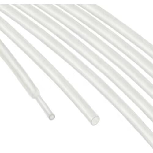 1mm 1.5mm 2mm 2.5mm 3mm 3.5/ 4/5/ 6/ 8/10/12mm Transparent Clear Heat Shrink Tube Shrinkable Tubing Sleeving Wrap Wire kits