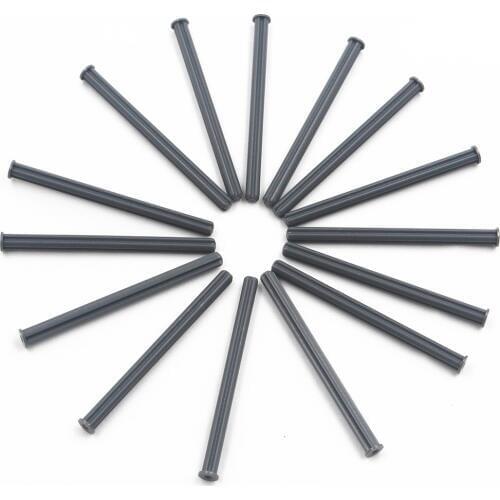 Building Blocks BulkTechnic Parts 15pcs CROSS AXLE 8M WITH END STOP compatible with lego for kids boys toy