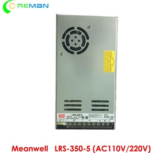 LED display led module 100V 110V 220V 230V 5V 60A 300W Slim thin CE UL Meanwell power supply power source LRS-350-5